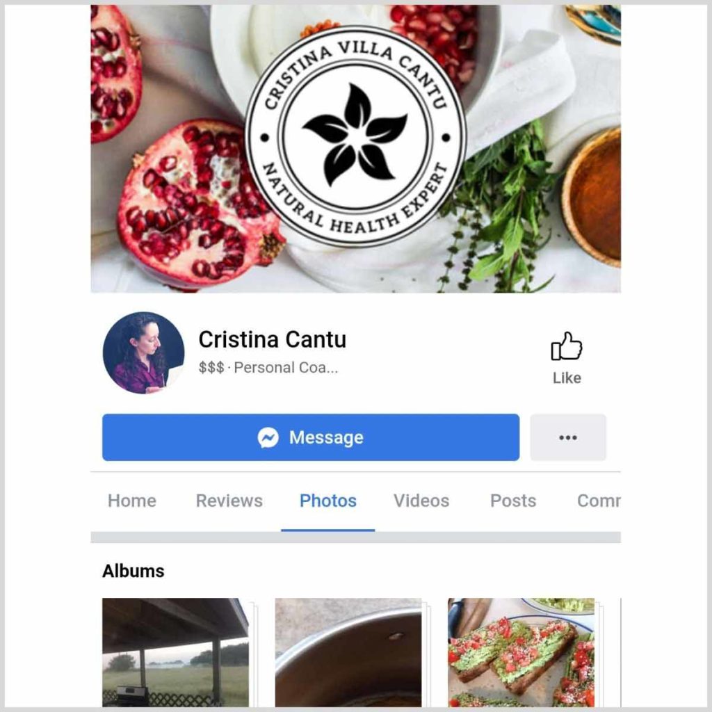 Cristina Cantu client example