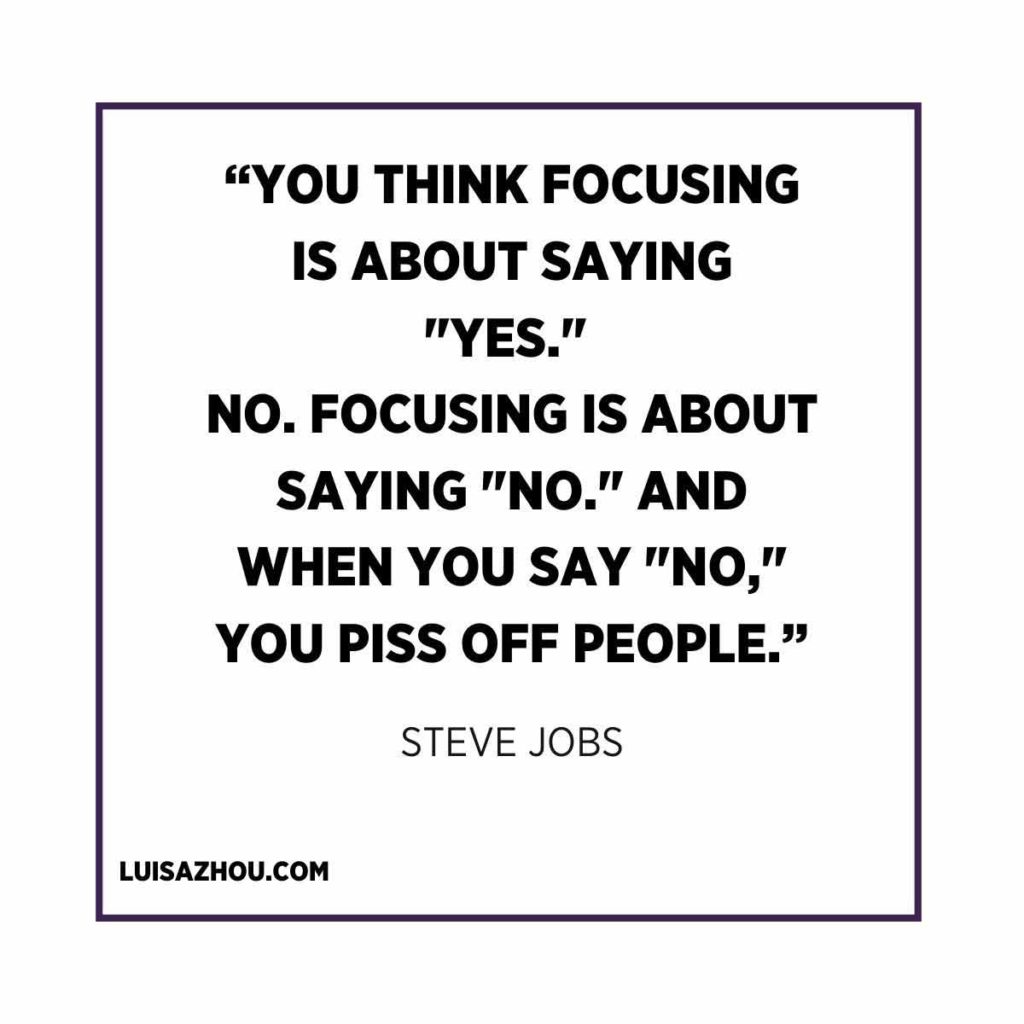 Steve Jobs quote