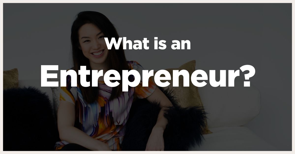 what is an entrepreneur