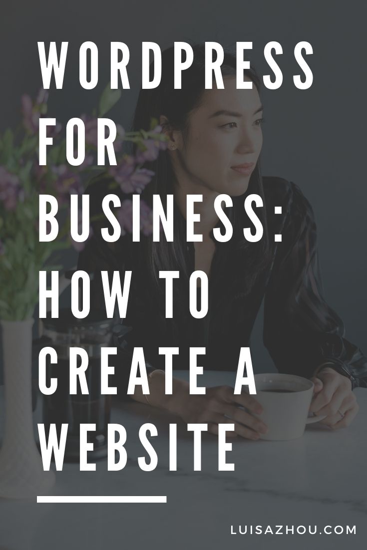 Wordpress for business pin