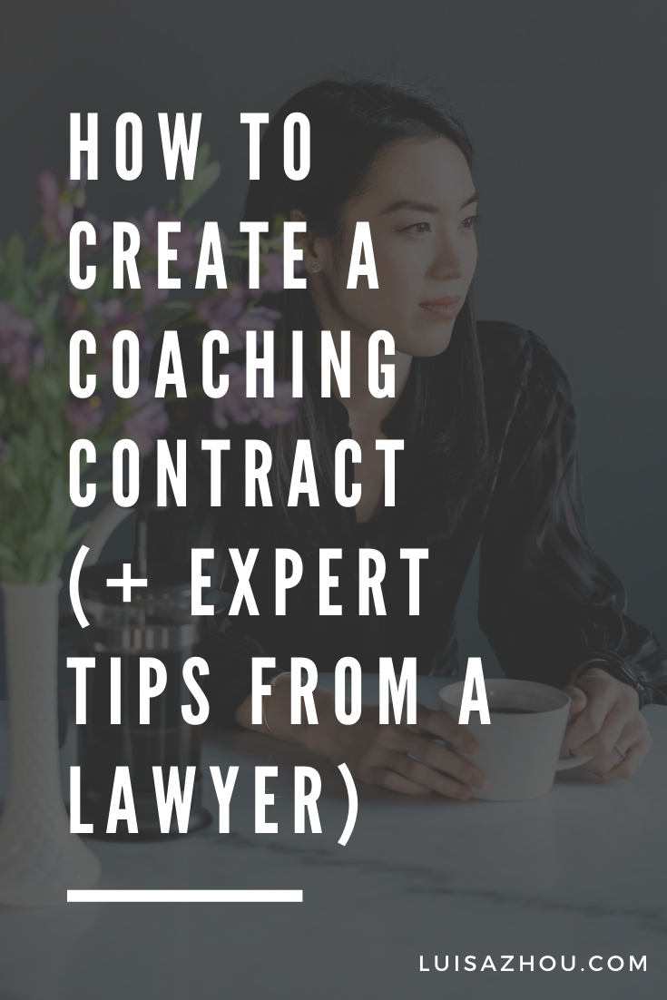 coaching contract