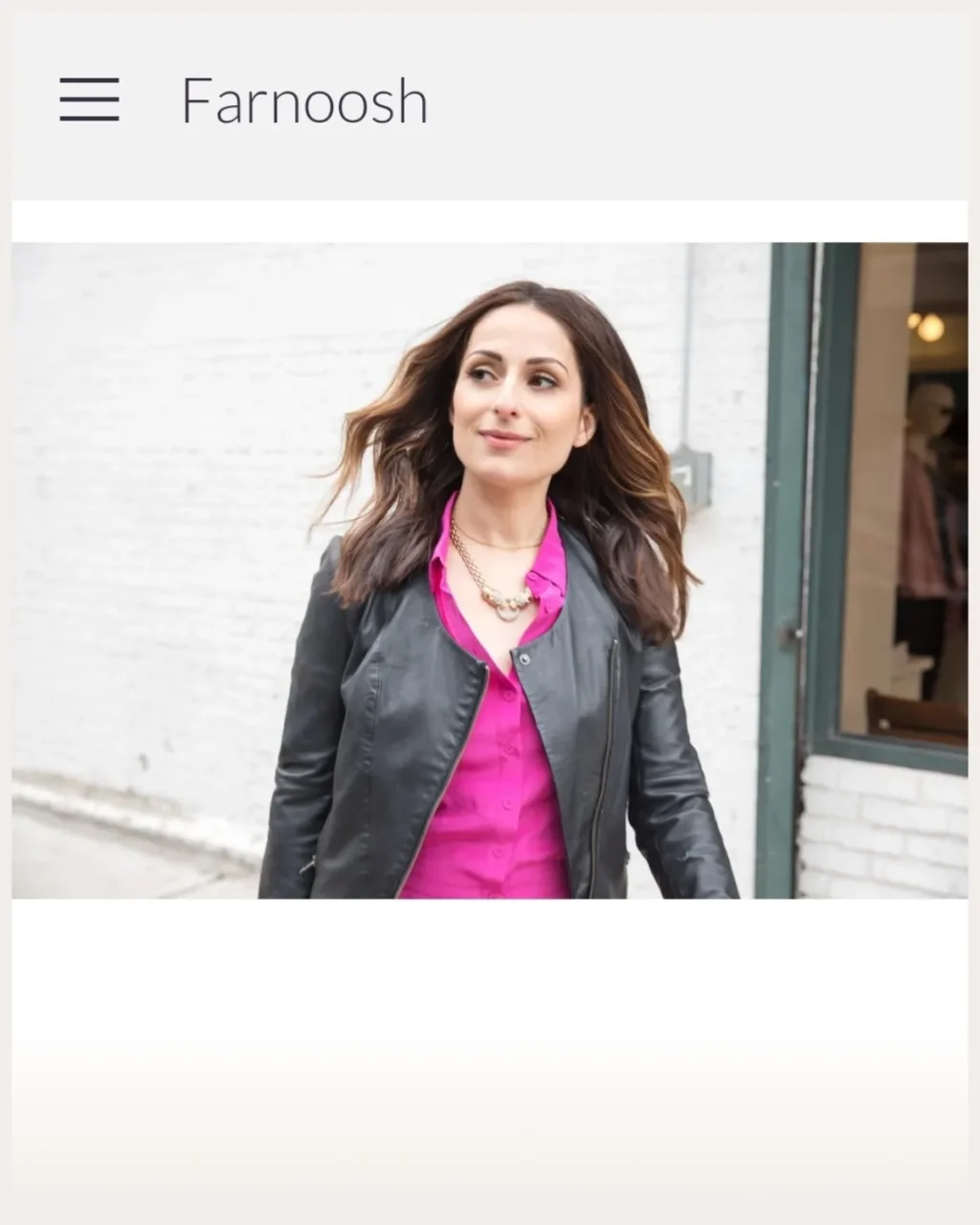 Farnoosh Torabi website